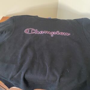 Champion Women’s black crewneck medium new with tags